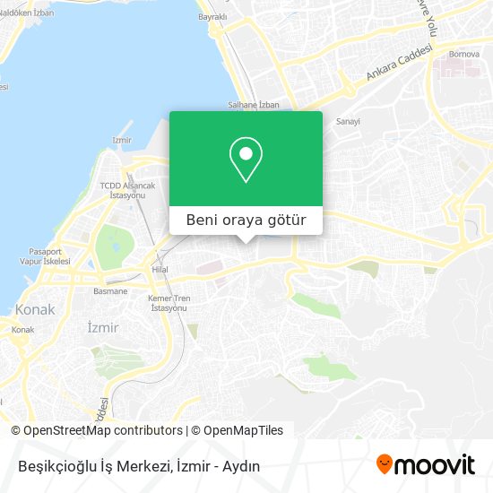 Beşikçioğlu İş Merkezi harita