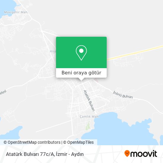 Atatürk Bulvarı 77c/A harita