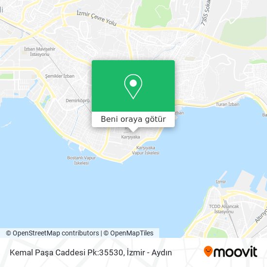 Kemal Paşa Caddesi Pk:35530 harita