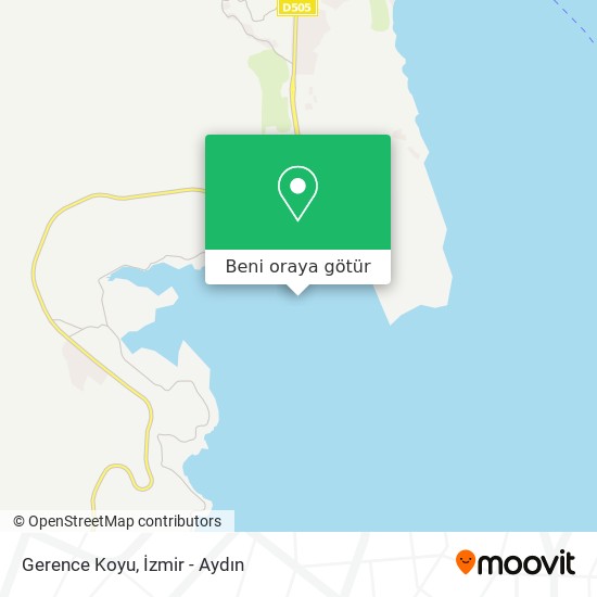 Gerence Koyu harita