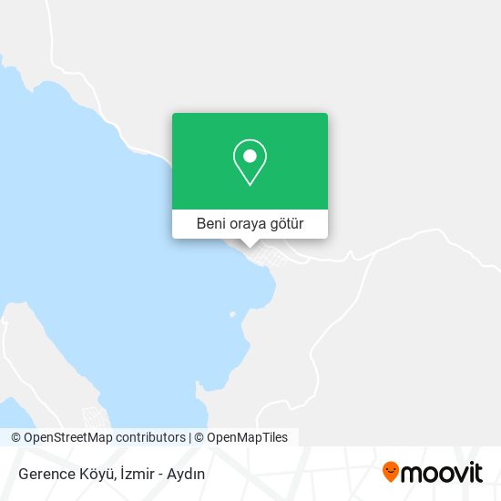 Gerence Köyü harita