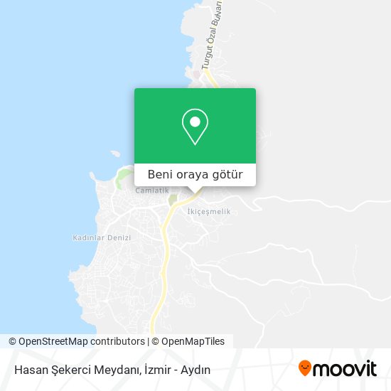 Hasan Şekerci Meydanı harita