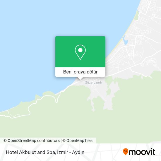 Hotel Akbulut and Spa harita
