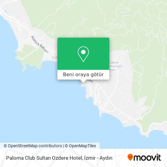 Paloma Club Sultan Ozdere Hotel harita