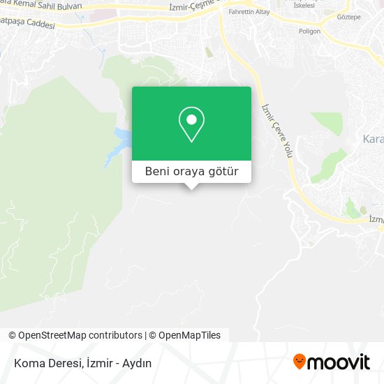 Koma Deresi harita