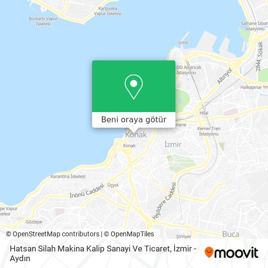 Hatsan Silah Makina Kalip Sanayi Ve Ticaret harita