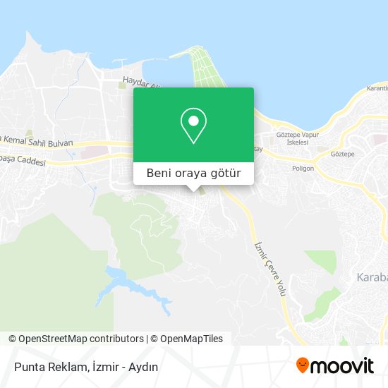 Punta Reklam harita