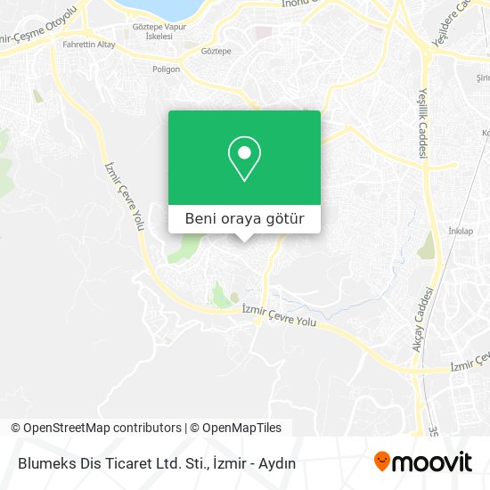 Blumeks Dis Ticaret Ltd. Sti. harita