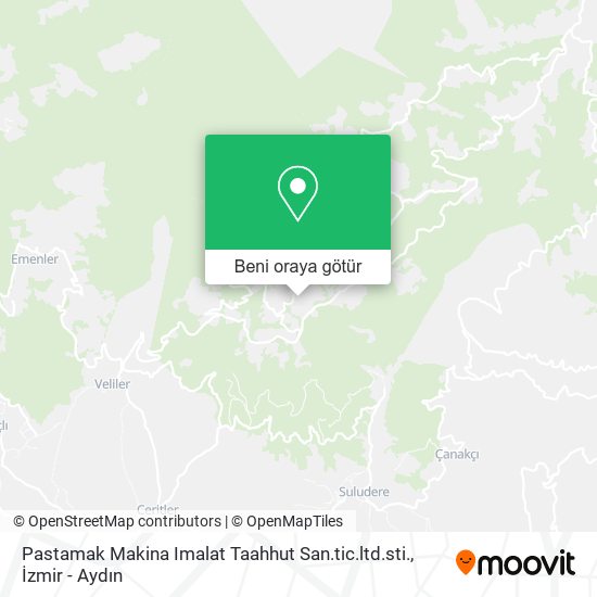 Pastamak Makina Imalat Taahhut San.tic.ltd.sti. harita