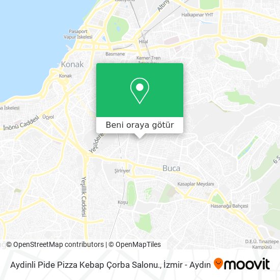 Aydinli Pide Pizza Kebap Çorba Salonu. harita