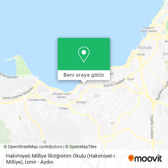 Hakimiyeti Milliye İlköğretim Okulu (Hakimiyet-i Milliye) harita