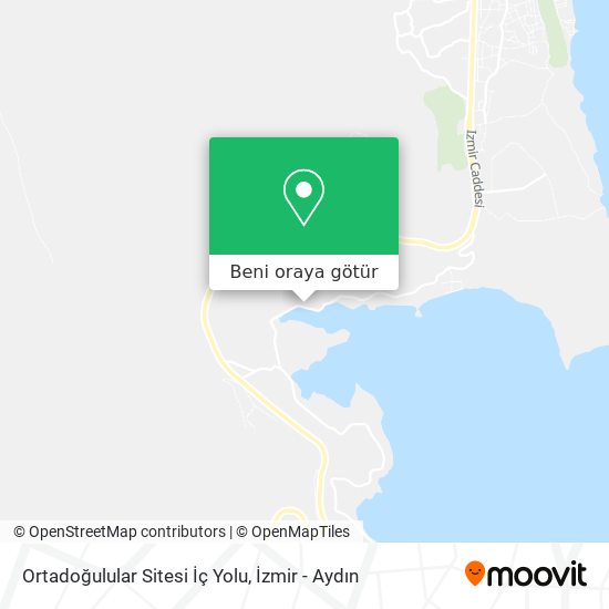 Ortadoğulular Sitesi İç Yolu harita