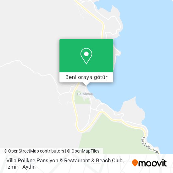 Villa Polikne Pansiyon & Restaurant & Beach Club harita