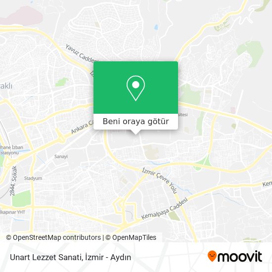 Unart Lezzet Sanati harita