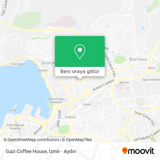 Gazi Coffee House harita