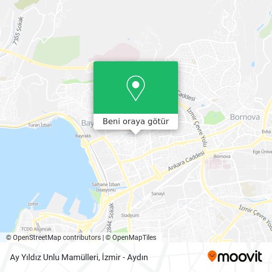 Ay Yıldız Unlu Mamülleri harita