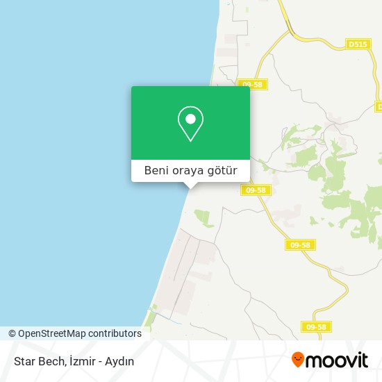 Star Bech harita