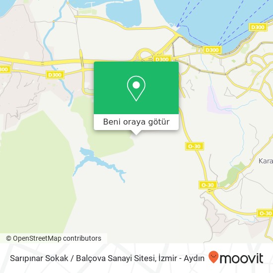 Sarıpınar Sokak / Balçova Sanayi Sitesi harita