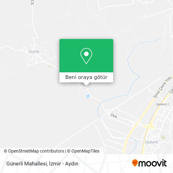 Günerli Mahallesi harita