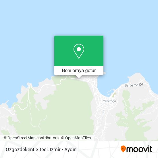 Özgözdekent Sitesi harita