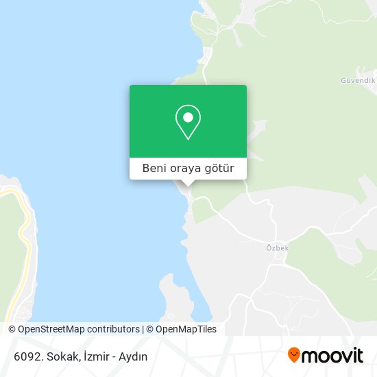 6092. Sokak harita