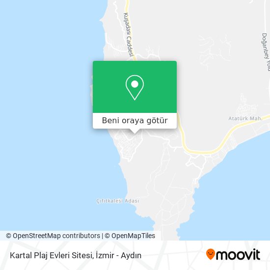 Kartal Plaj Evleri Sitesi harita