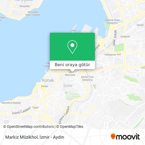 Markiz Müzikhol harita
