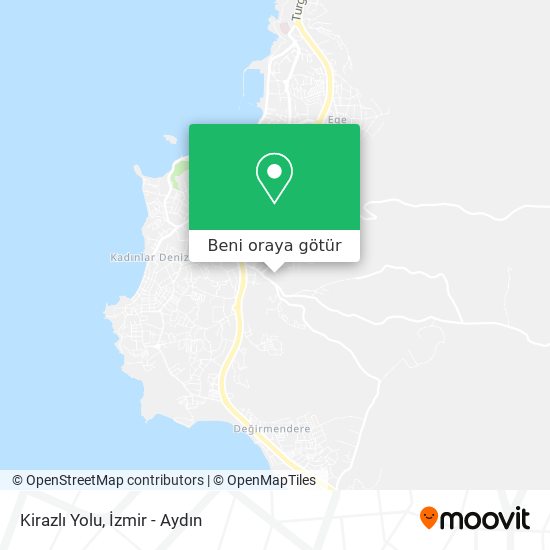 Kirazlı Yolu harita