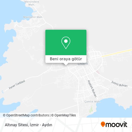 Altınay Sitesi harita