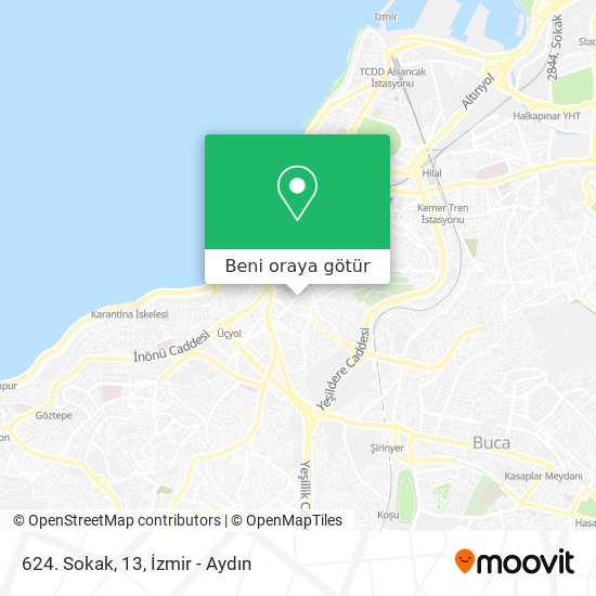 624. Sokak, 13 harita