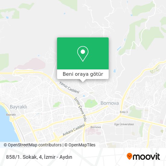 858/1. Sokak, 4 harita