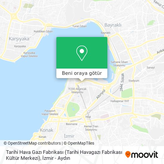 Tarihi Hava Gazı Fabrikası (Tarihi Havagazı Fabrikası Kültür Merkezi) harita