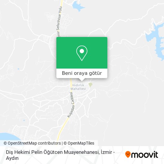 Diş Hekimi Pelin Öğütcen Muayenehanesi harita