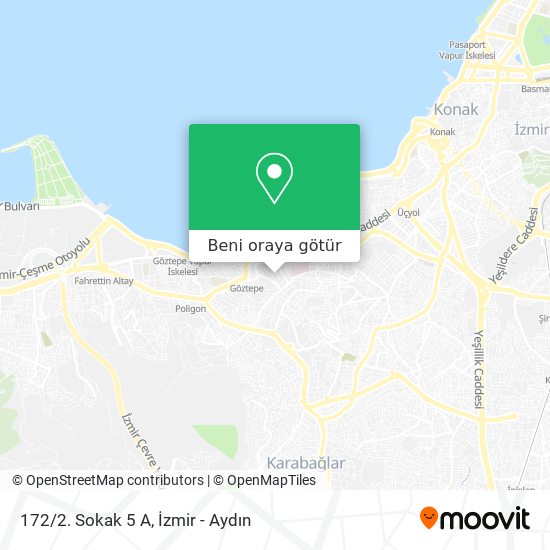 172/2. Sokak 5 A harita