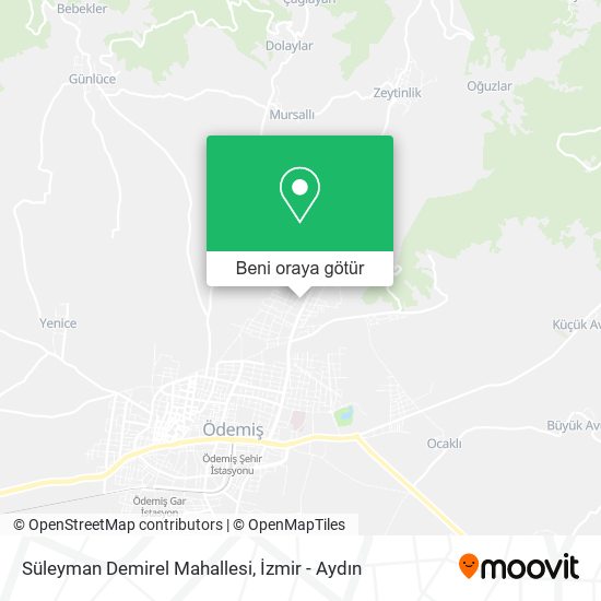 Süleyman Demirel Mahallesi harita