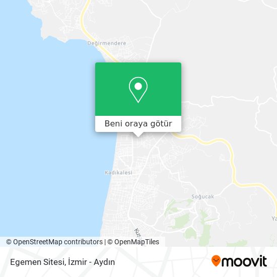 Egemen Sitesi harita