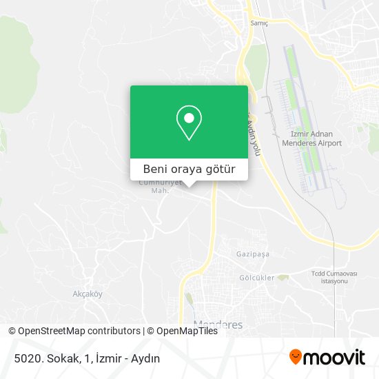 5020. Sokak, 1 harita