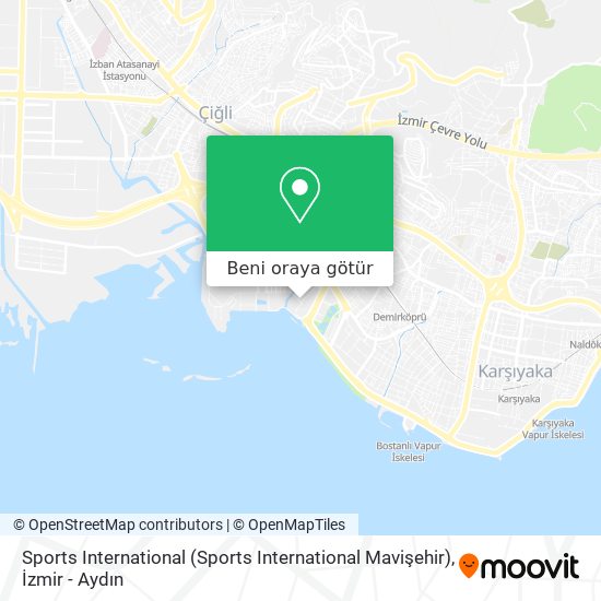 Sports International (Sports International Mavişehir) harita