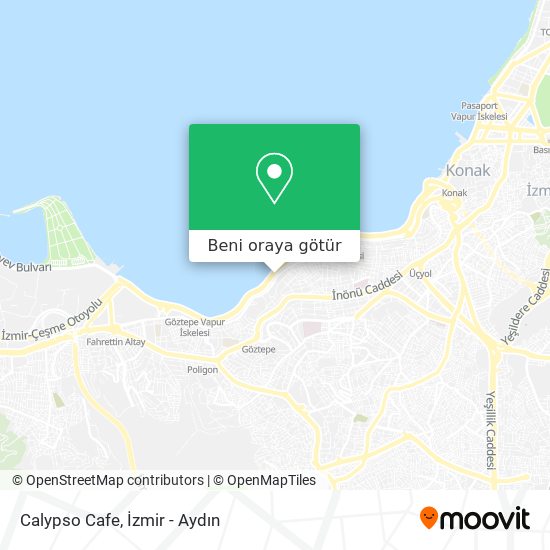 Calypso Cafe harita