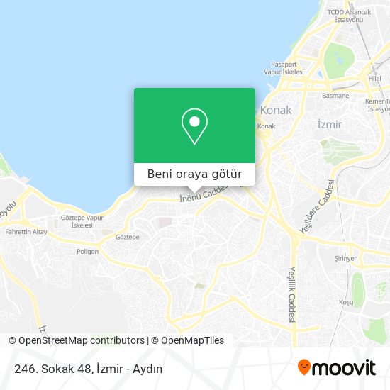 246. Sokak 48 harita