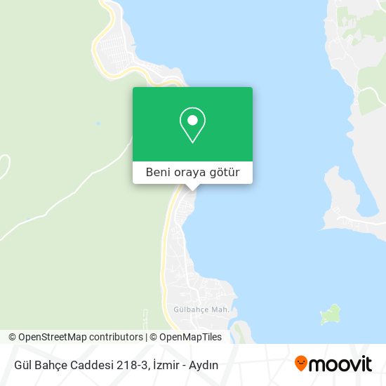 Gül Bahçe Caddesi 218-3 harita