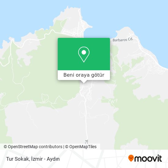 Tur Sokak harita