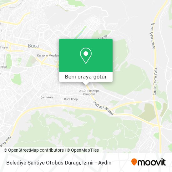 Belediye Şantiye Otobüs Durağı harita