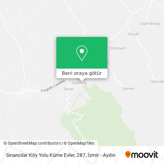 Sinancılar Köy Yolu Küme Evler, 287 harita