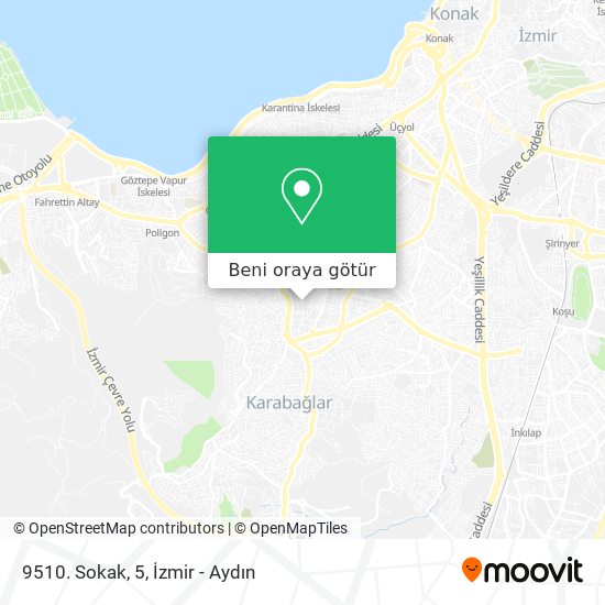 9510. Sokak, 5 harita