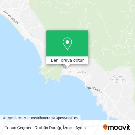 Tosun Çeşmesi Otobüs Durağı harita