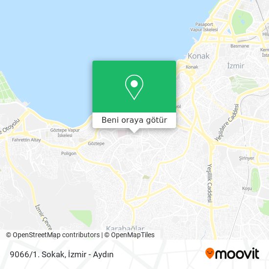9066/1. Sokak harita