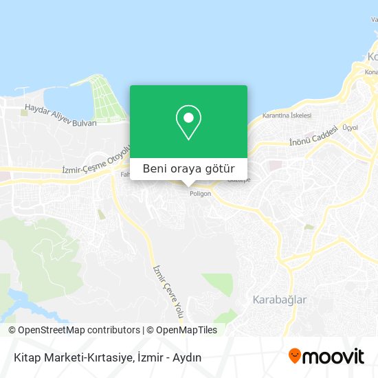 Kitap Marketi-Kırtasiye harita