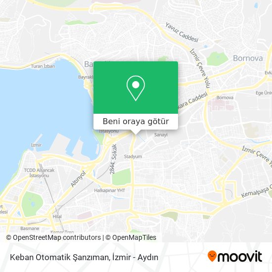 Keban Otomatik Şanzıman harita