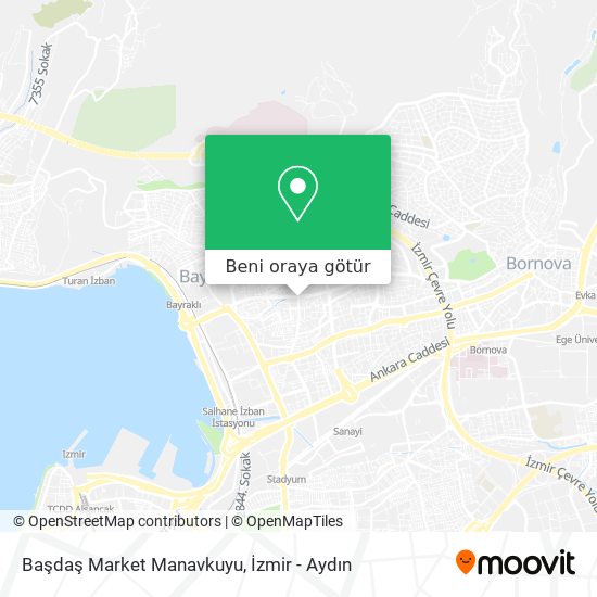 Başdaş Market Manavkuyu harita